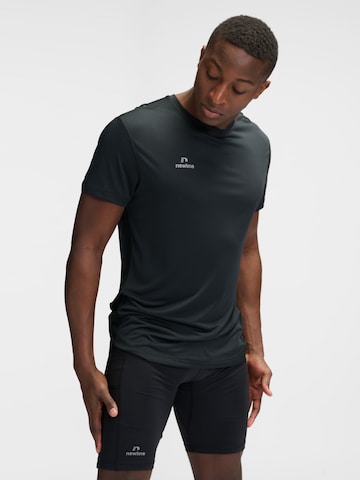 Newline Functioneel shirt 'Beat' in Zwart: voorkant