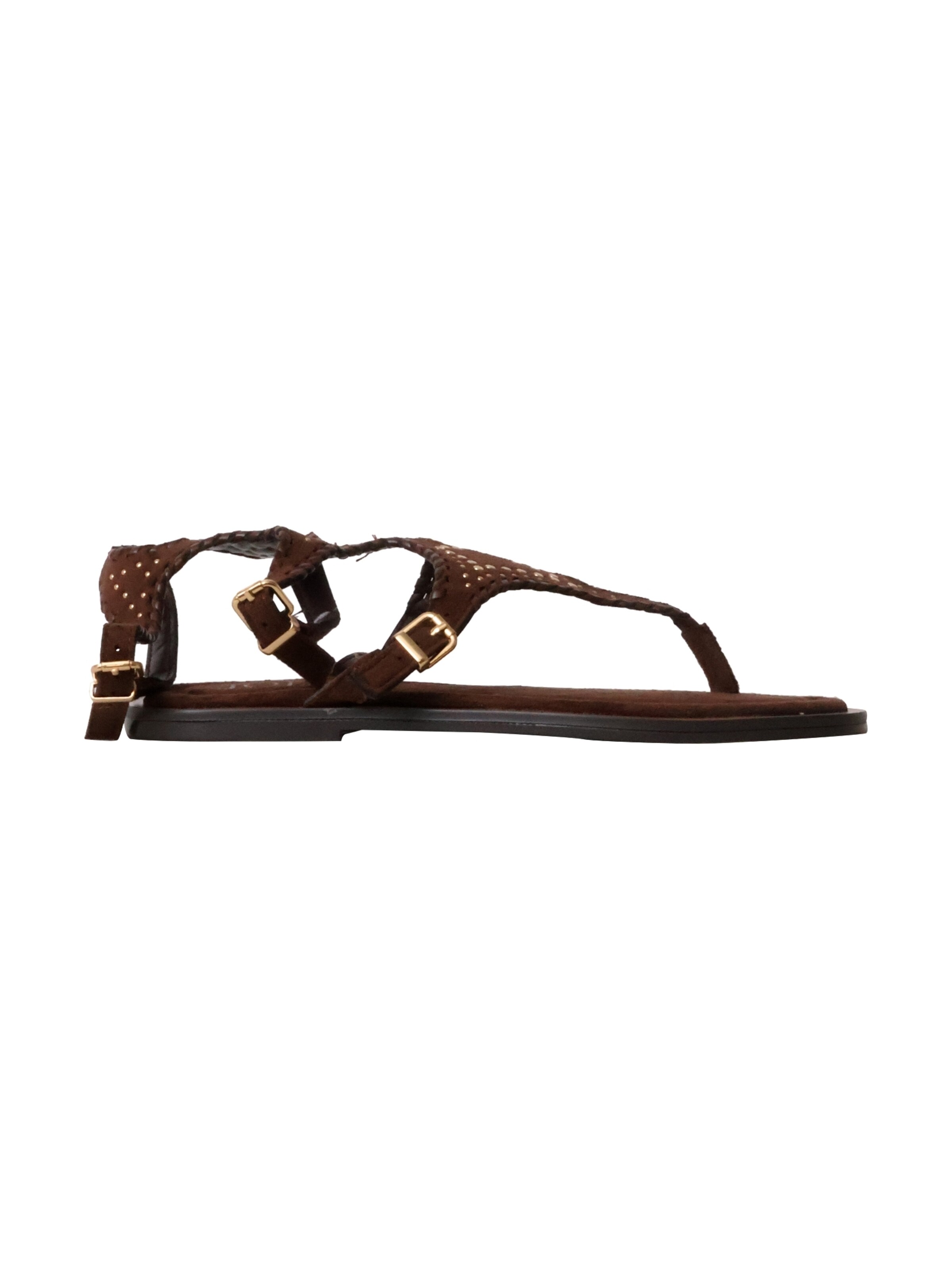 Sandales 'Riemchensandalen' Joia en marron