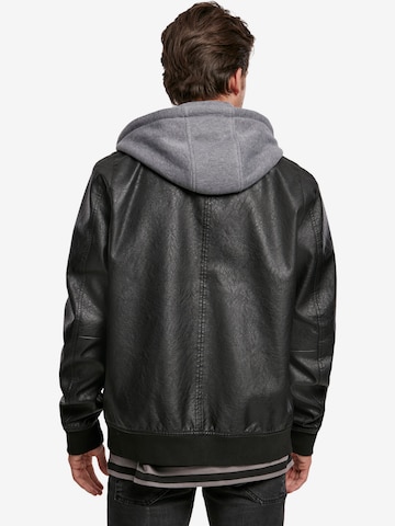 Urban Classics Between-Season Jacket in Black