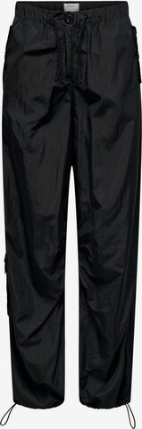 Loosefit Pantalon ONLY en noir : devant