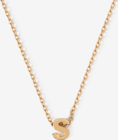 Orelia Halsband 'Initial' i guld, Produktvy