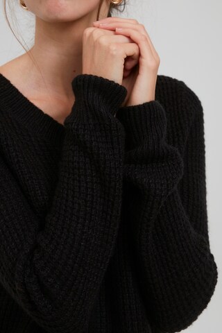 ICHI Pullover 'ODANSA' in Schwarz