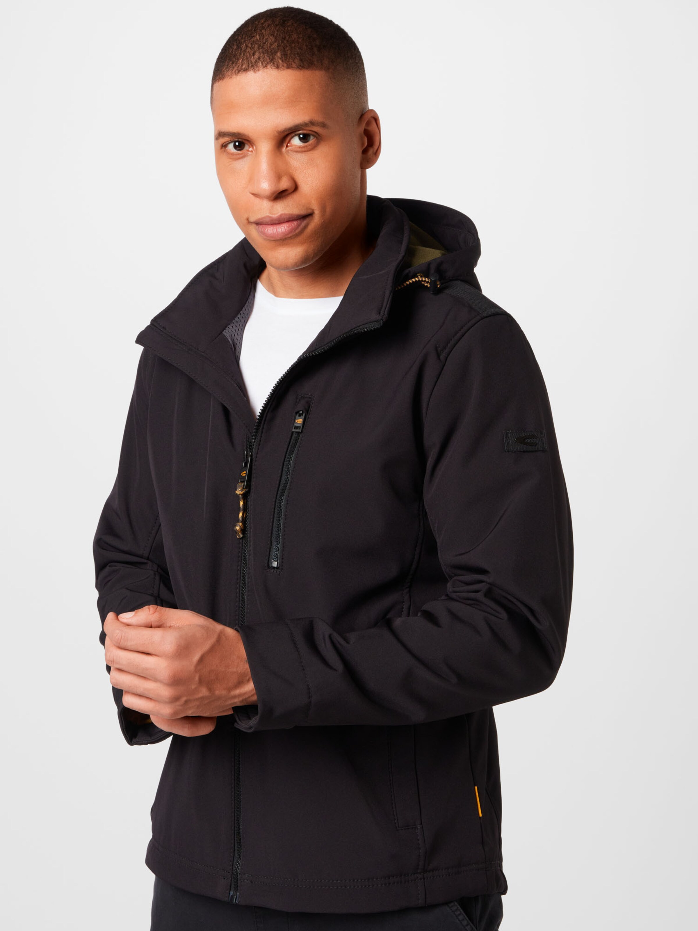Veste mi saison CAMEL ACTIVE en Noir ABOUT YOU