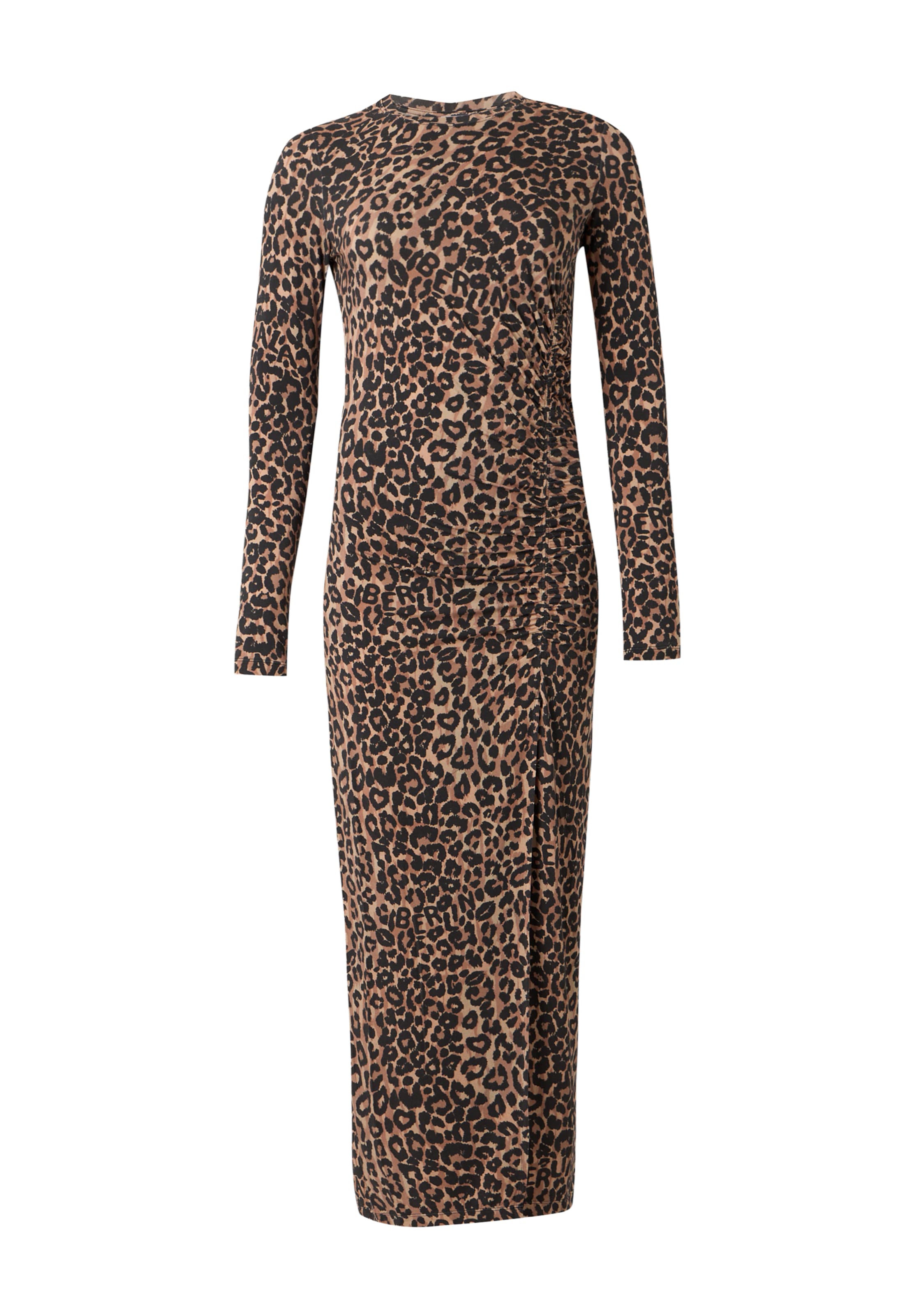 Robe Lala Berlin en marron : devant
