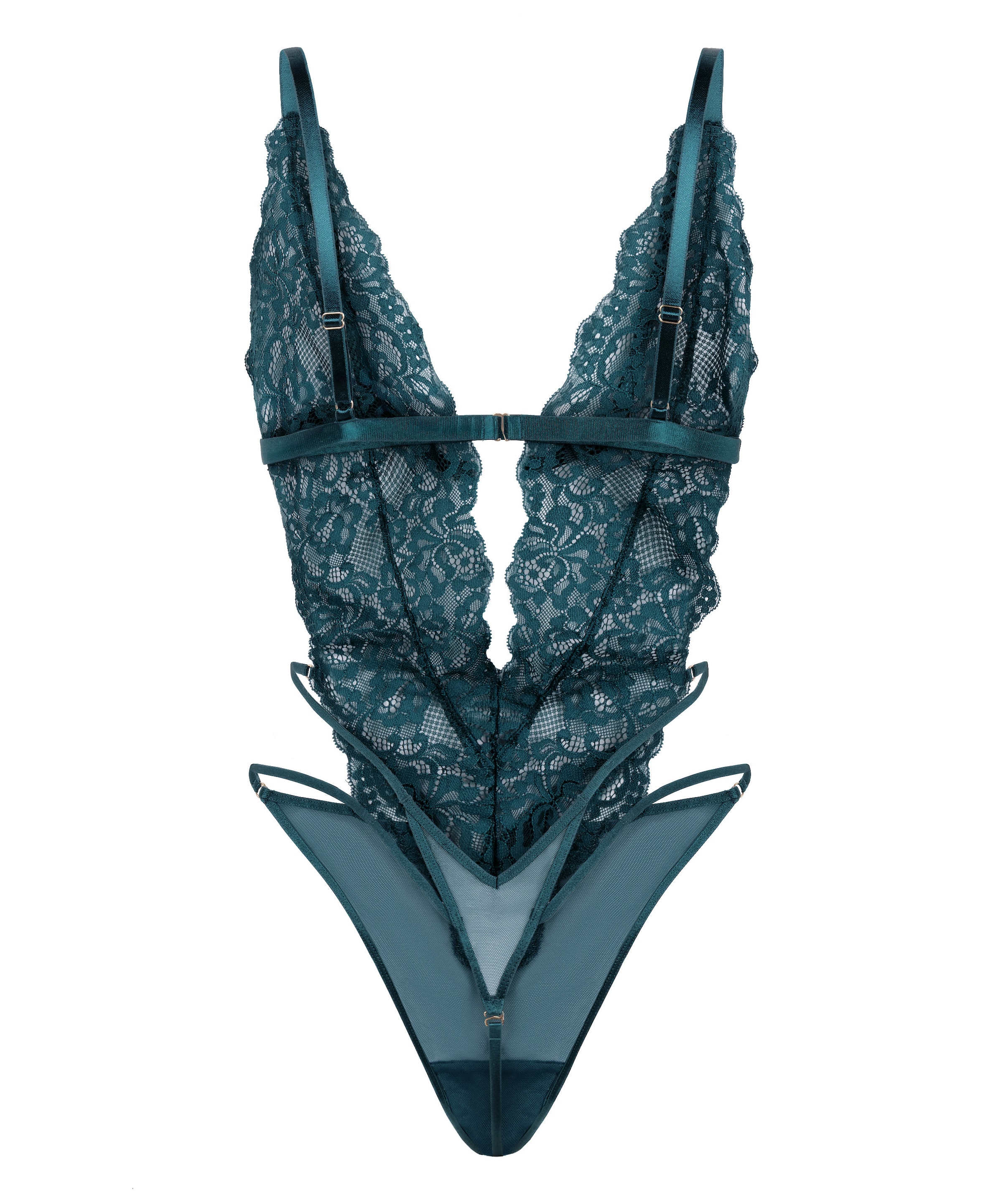 Hunkemöller Bodysuit 'Cinnamon' in Blue