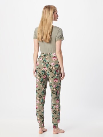 Effilé Pantalon de pyjama Hunkemöller en vert