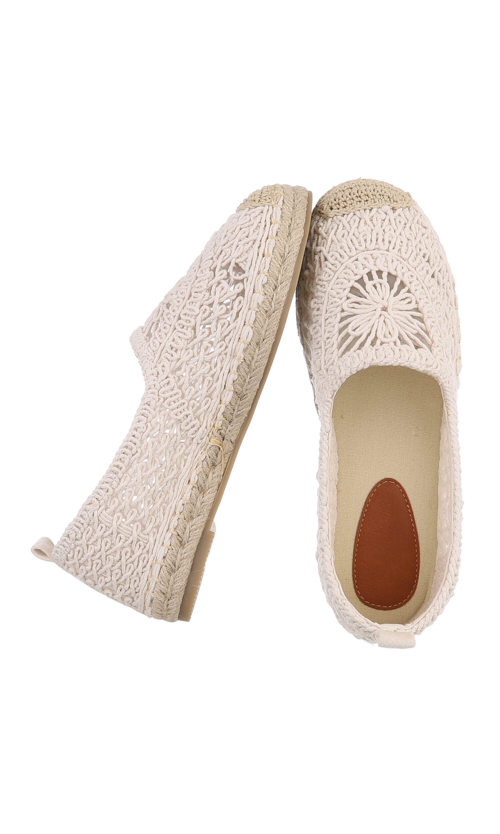 Ital-Design Espadrilles in White