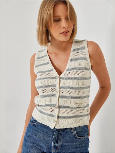 Bianco Lucci Vest 'Westen' in S-M in Mixed colours, Item view