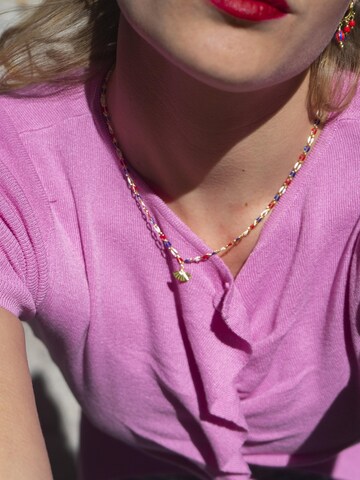 Luxenter Kæde 'Xibruk' i blandingsfarvet