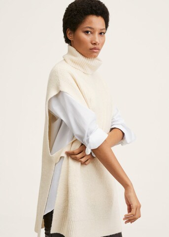 MANGO Oversizepullover 'Cora' in Beige