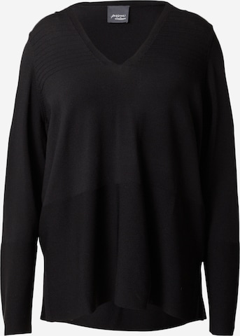 Persona by Marina Rinaldi Sweater 'ALOE' in Black: front