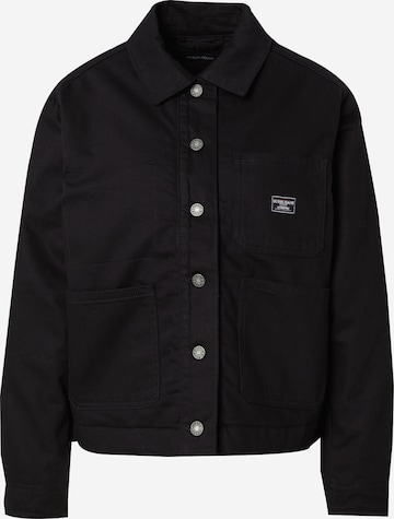 juoda GUESS JEANS Demisezoninė striukė: priekis