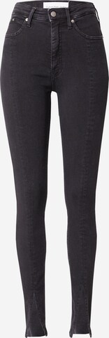 Calvin Klein Jeans Skinny Jeans 'HIGH RISE SUPER SKINNY' i svart: framsida