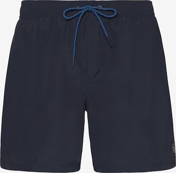 PROTEST Badeshorts 'Faster' in Blau: Vorderseite