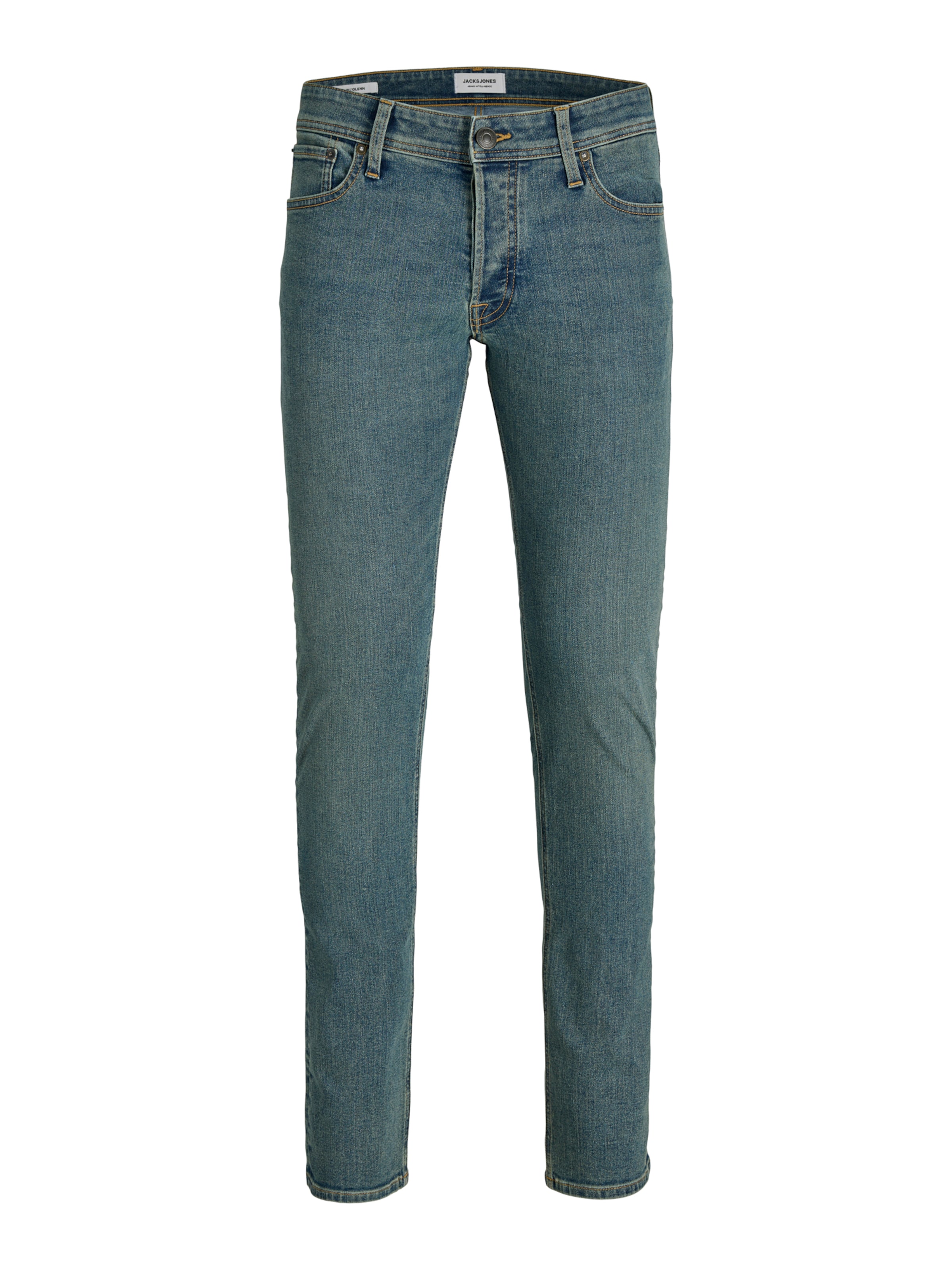 JACK & JONES Slimfit Jeans 'JJIGlenn JJOriginal' in Blauw: voorkant