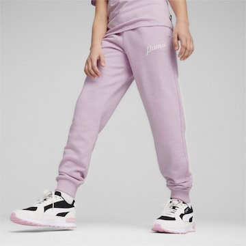 PUMA Tapered Pants 'ESS' in Purple: front