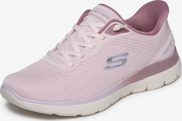 SKECHERS Slip-Ons in Purple: front