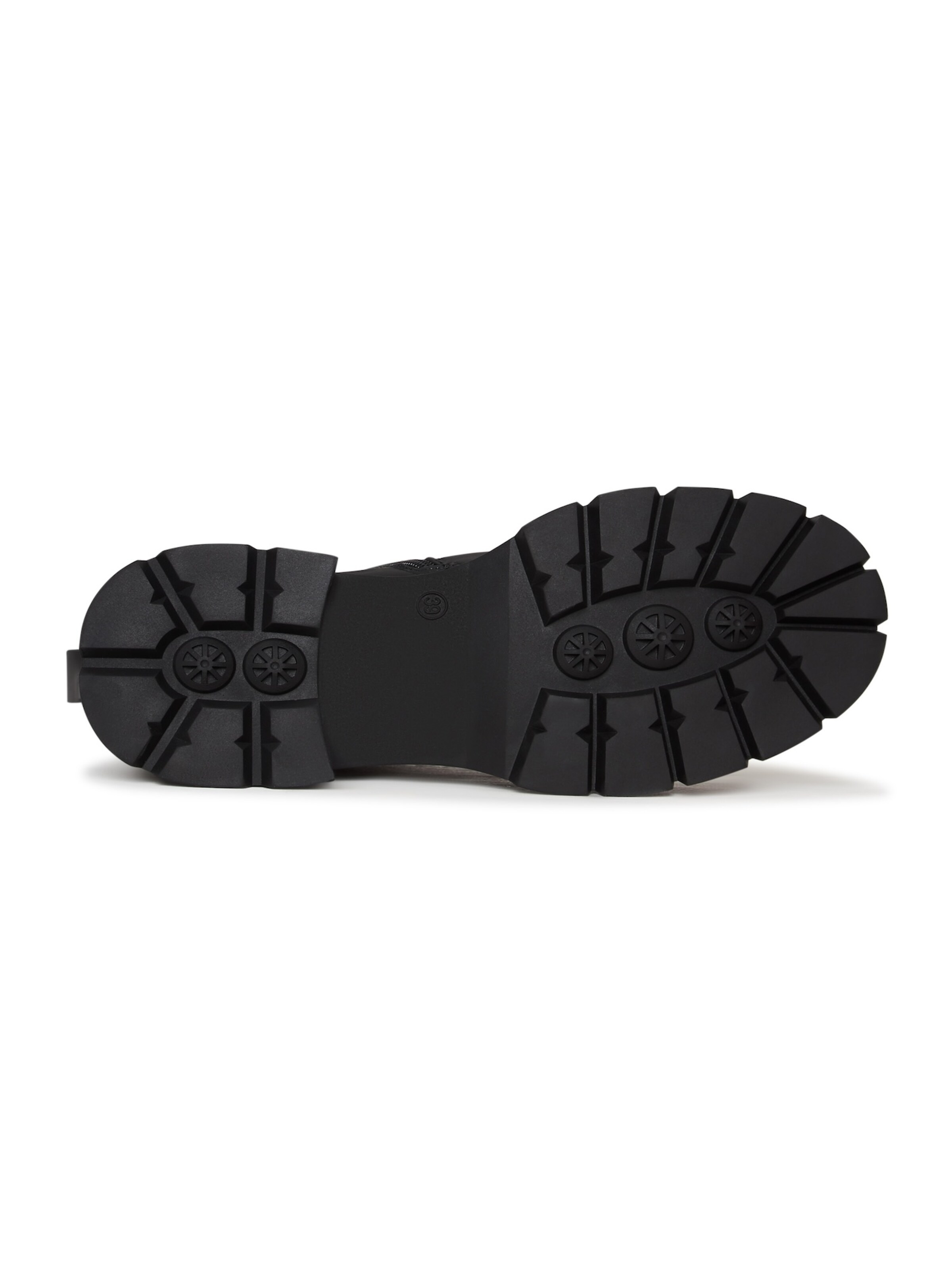 CESARE GASPARI Schnürstiefelette in Schwarz