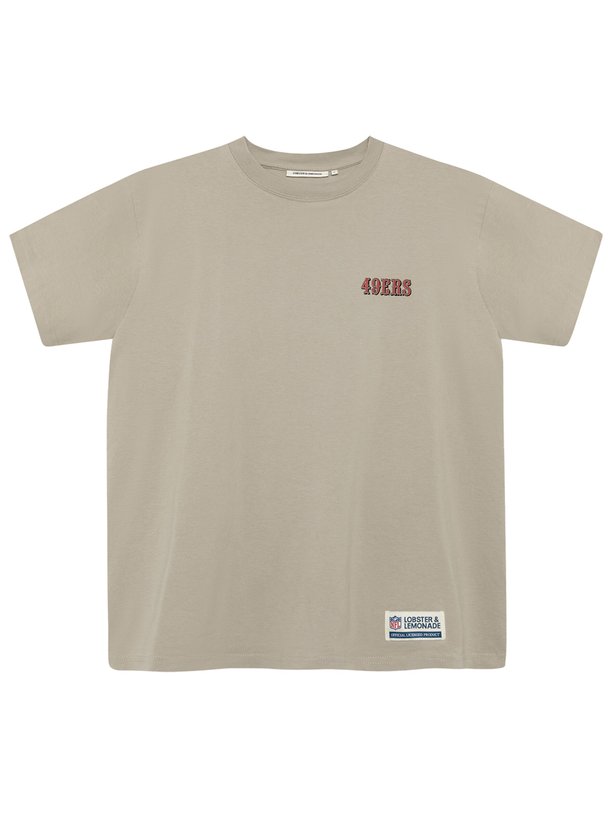 Lobster & Lemonade Shirt 'L&L – NFL Classics 49ers'‌‌‌ in Braun: Vorderseite