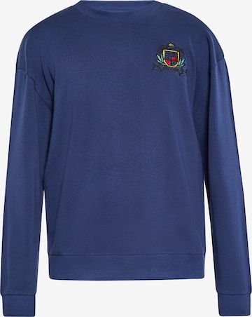 boline Sweatshirt in Blauw: voorkant