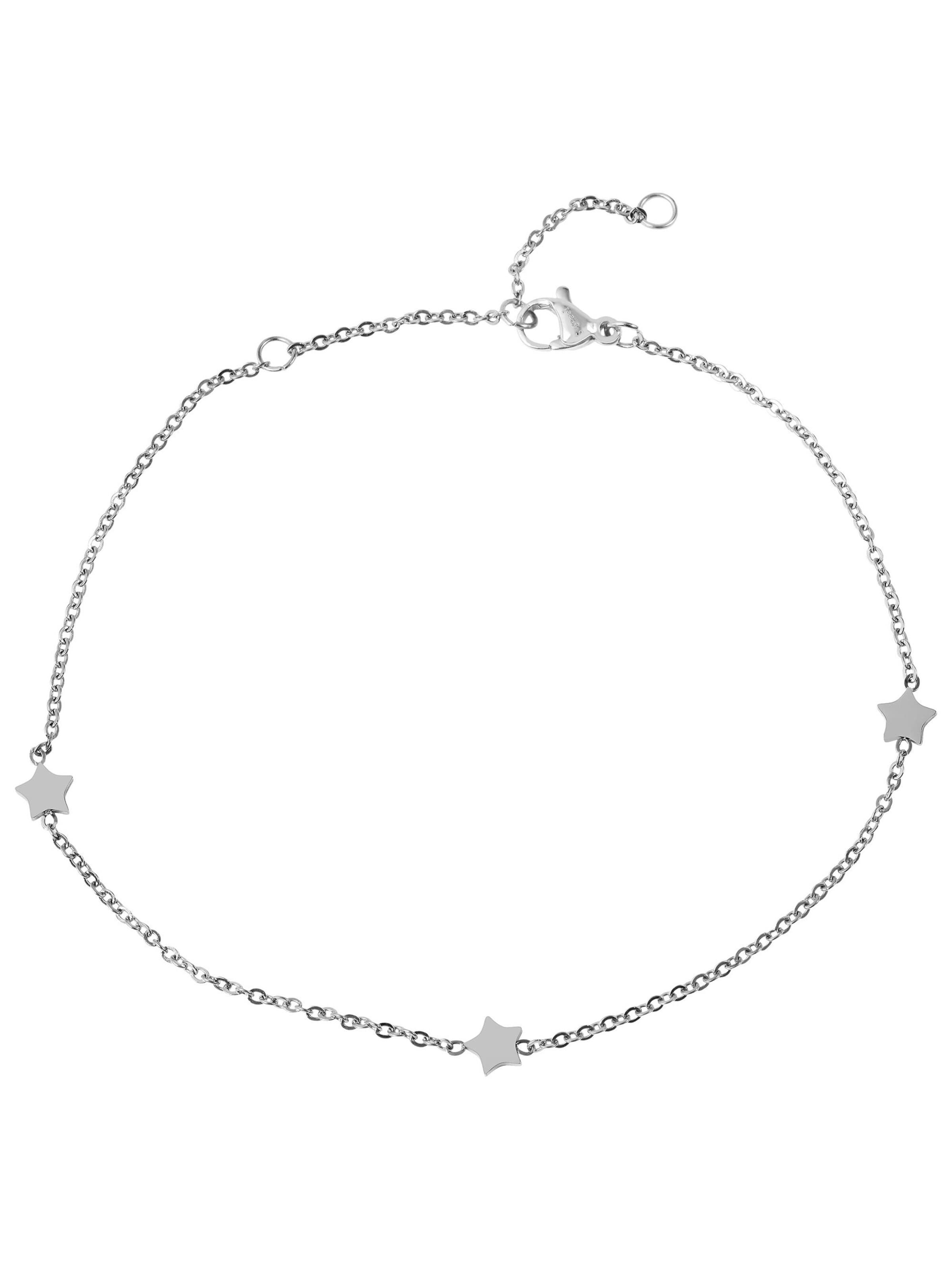 Akzent Fußschmuck 'Raffaela, langlebig'‌ in Silber