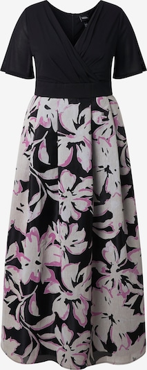 Ulla Popken Abendkleid in 42-44 in mischfarben / schwarz, Produktansicht