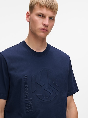 KARL LAGERFELD JEANS Bluser & t-shirts i blå