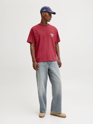 T-Shirt 'JORNorrebro' JACK & JONES en rouge