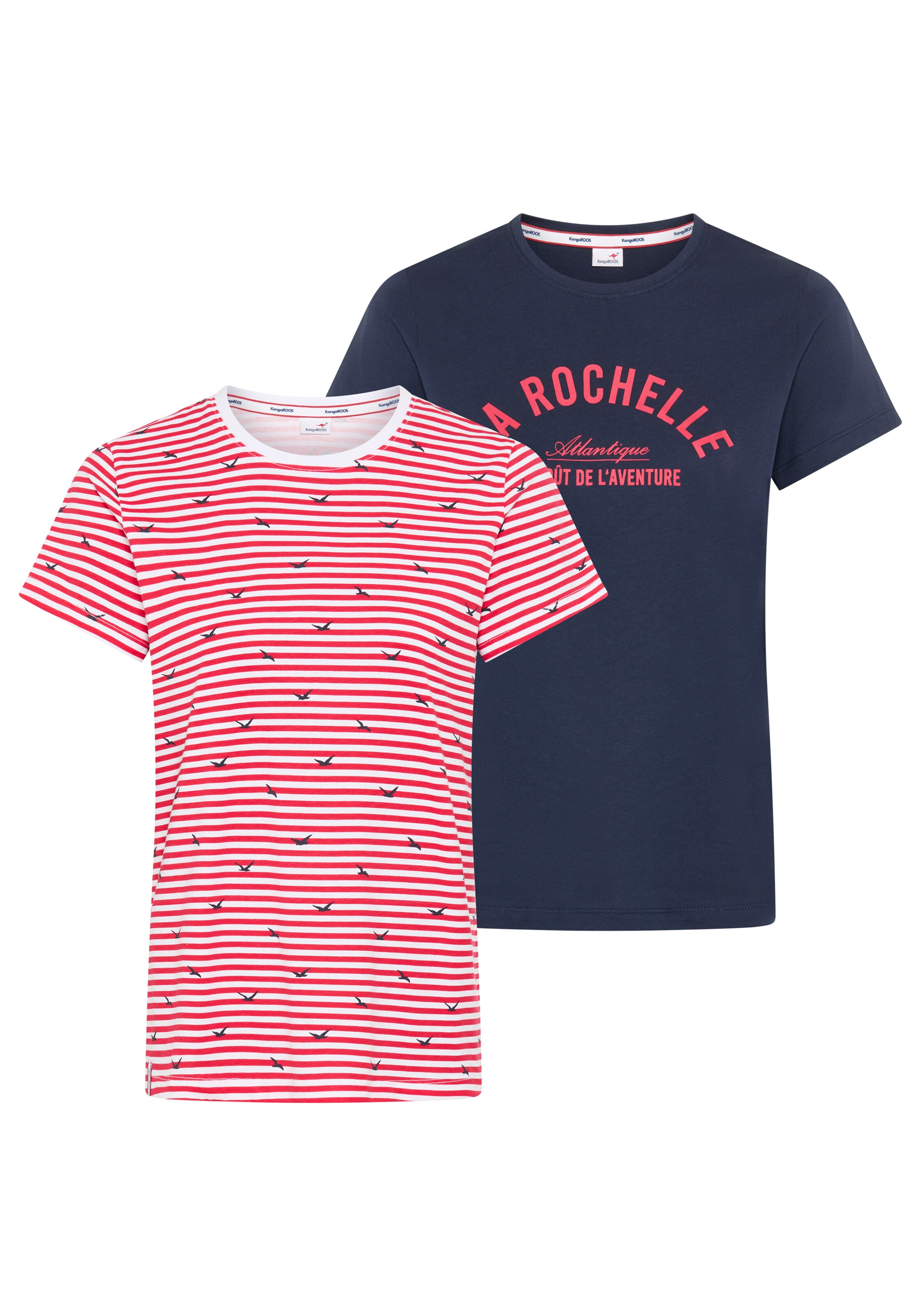 KangaROOS Shirt in Mischfarben: Vorderseite