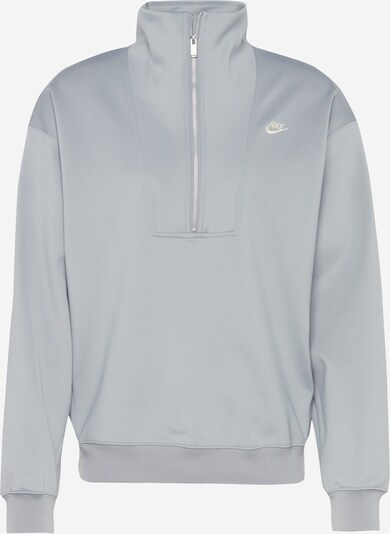Felpa Nike Sportswear di colore grigio chiaro / bianco, Visualizzazione prodotti