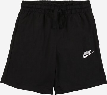 Nike Sportswear Regular Pants in Black: front