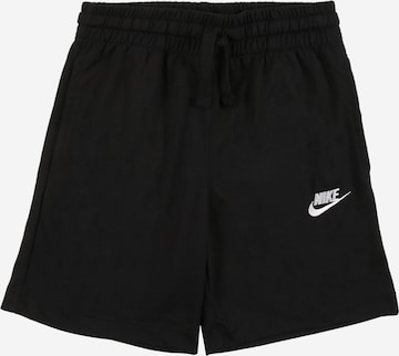 Nike Sportswear regular Παντελόνι σε μαύρο: μπροστά