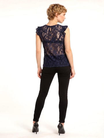 Alexa Dash Blusentop in Blau