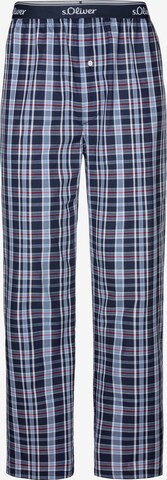 Pantalon de pyjama s.Oliver en bleu : devant