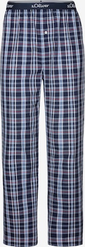 Pantalon de pyjama s.Oliver en bleu : devant