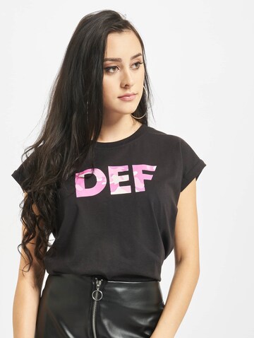 DEF T-Shirt in Schwarz