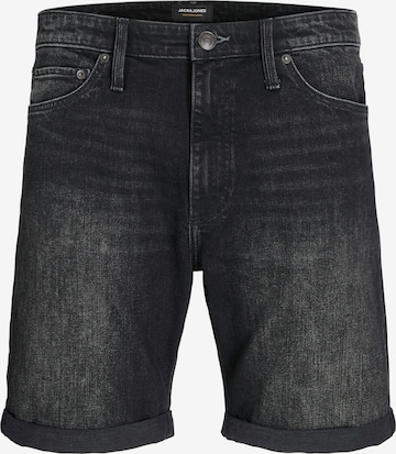 JACK & JONESregular Traperice 'JJIRICK JJIEVAN' - crna boja: prednji dio