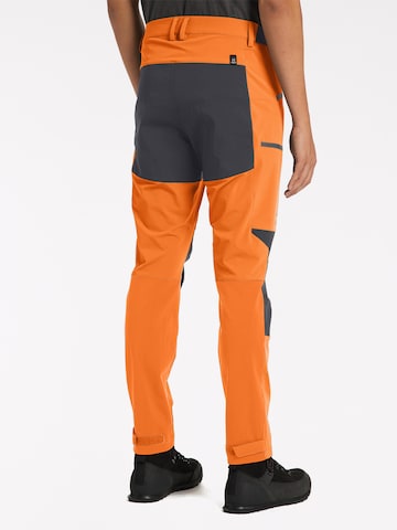 Haglöfs Slim fit Outdoor Pants 'Mid Slim' in Orange