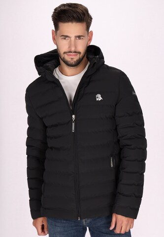 Schmuddelwedda - Chaqueta de invierno en negro: frente