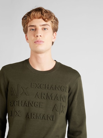 ARMANI EXCHANGE Pullover i grøn