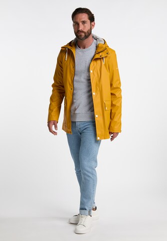 DreiMaster Maritim Weatherproof jacket in Yellow