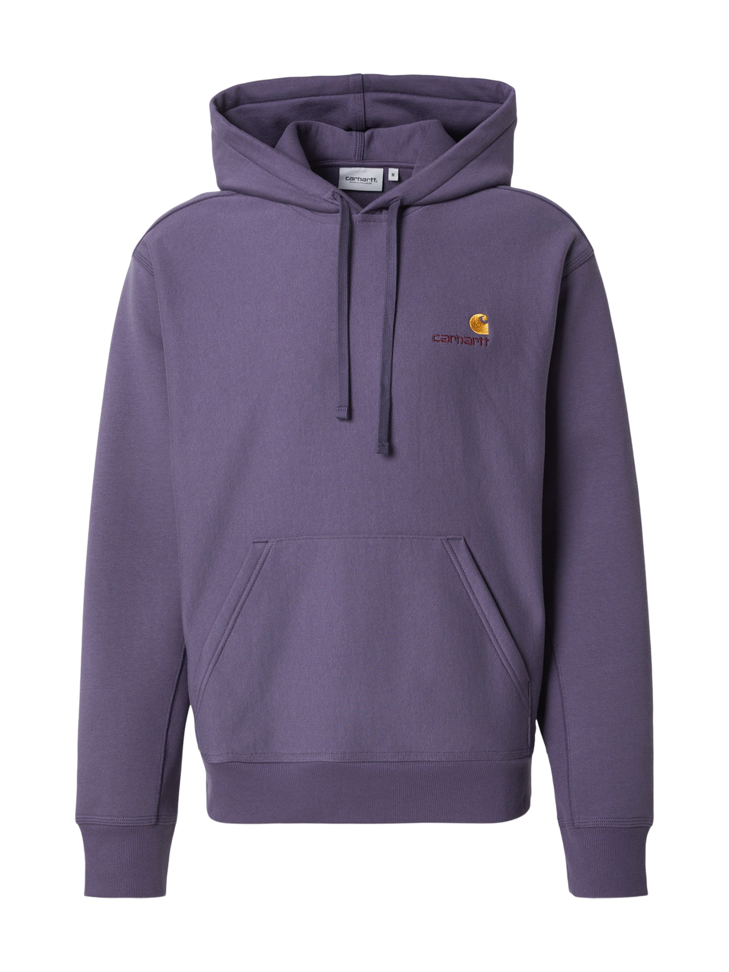 Carhartt WIP Sweatshirt 'American Script' in Lila: voorkant