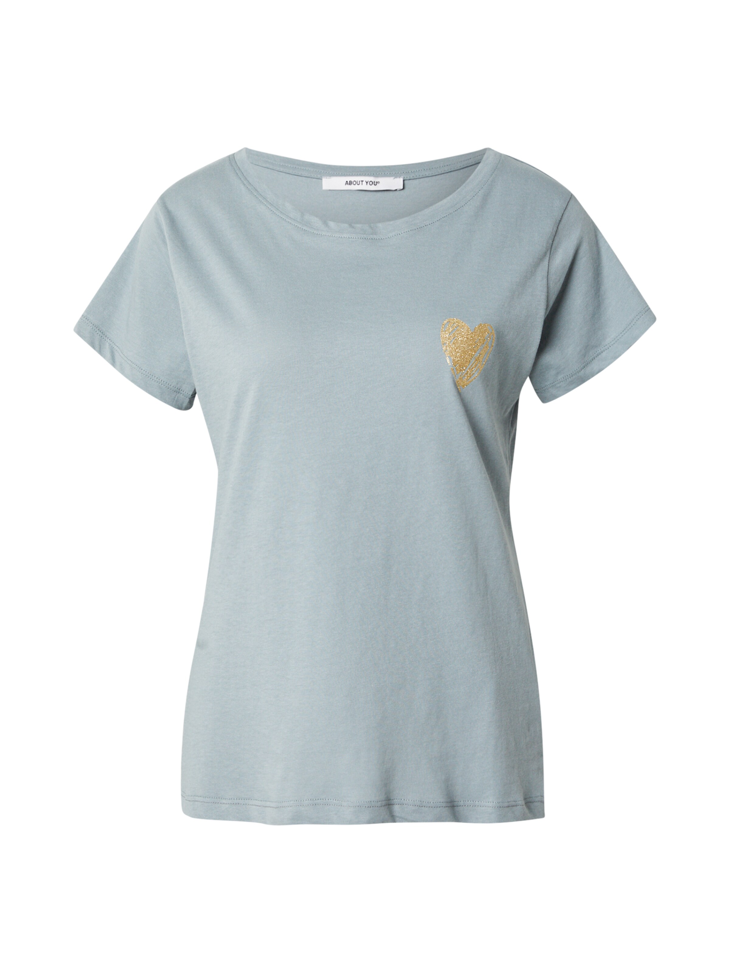 ABOUT YOU Футболка 'Maggie' в Серый: спереди