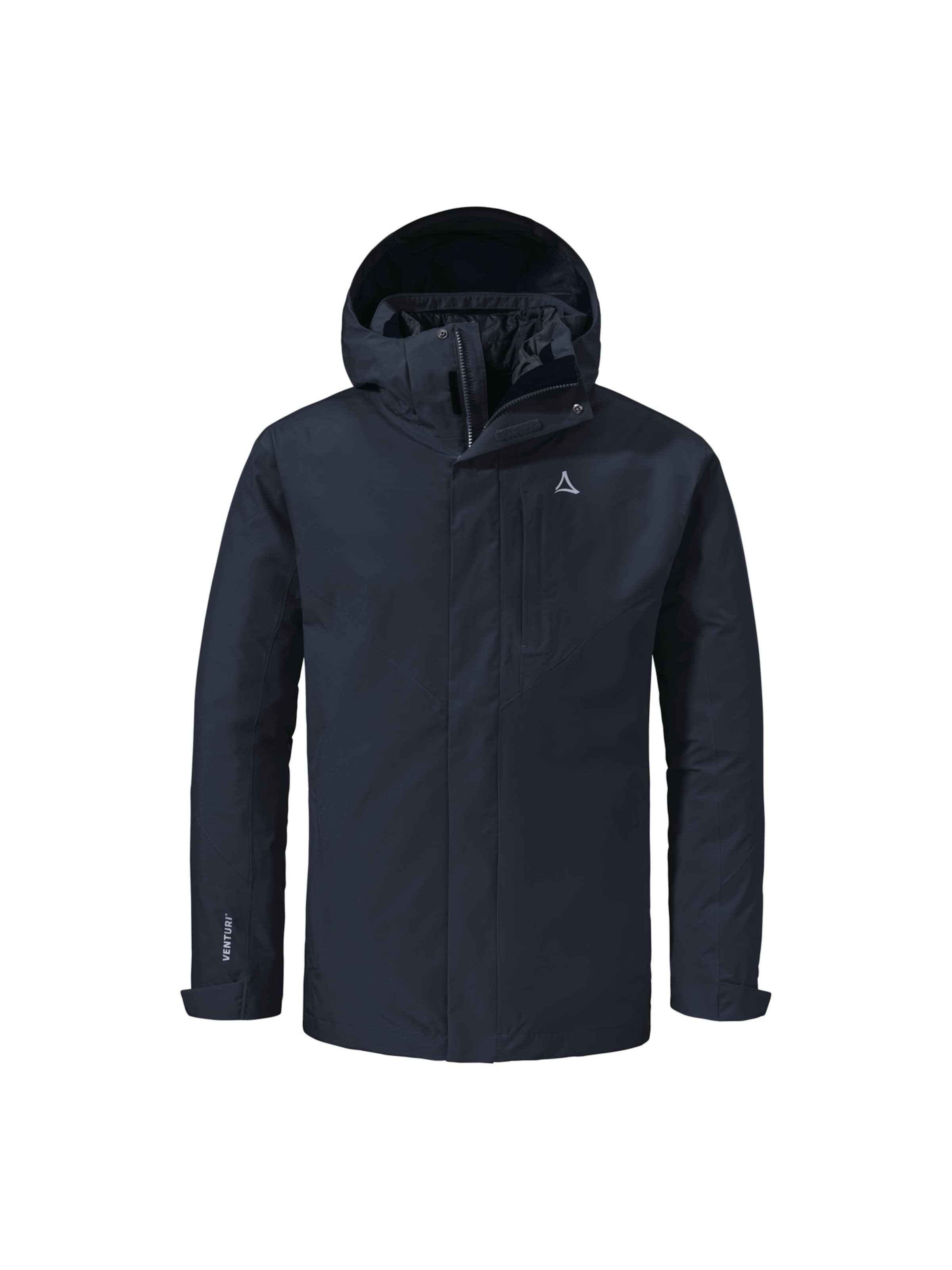 Schöffel Outdoorjas 'Tamina MNS' in Blauw: voorkant