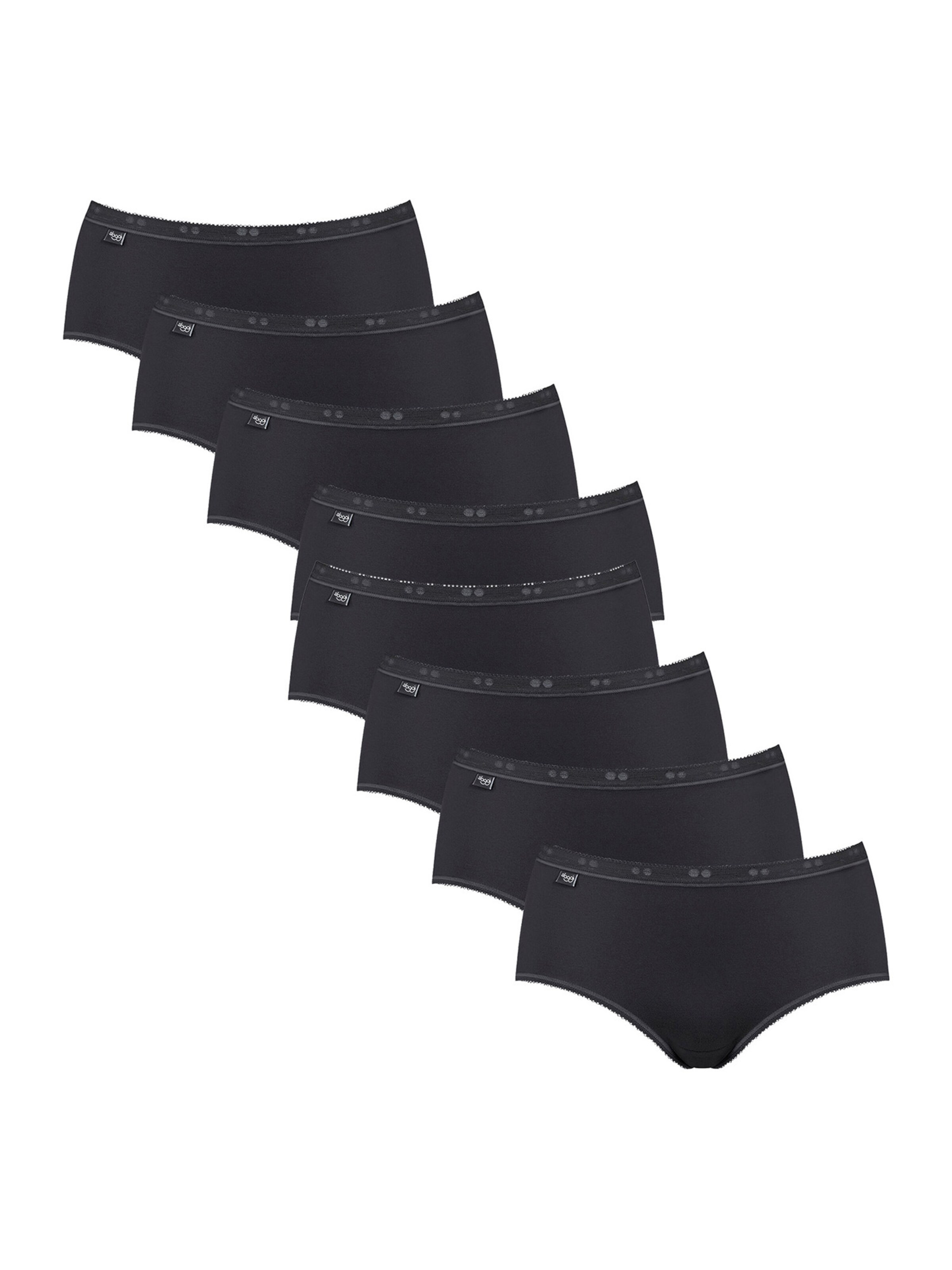 SLOGGI - Braga 'Basic+' en negro: frente