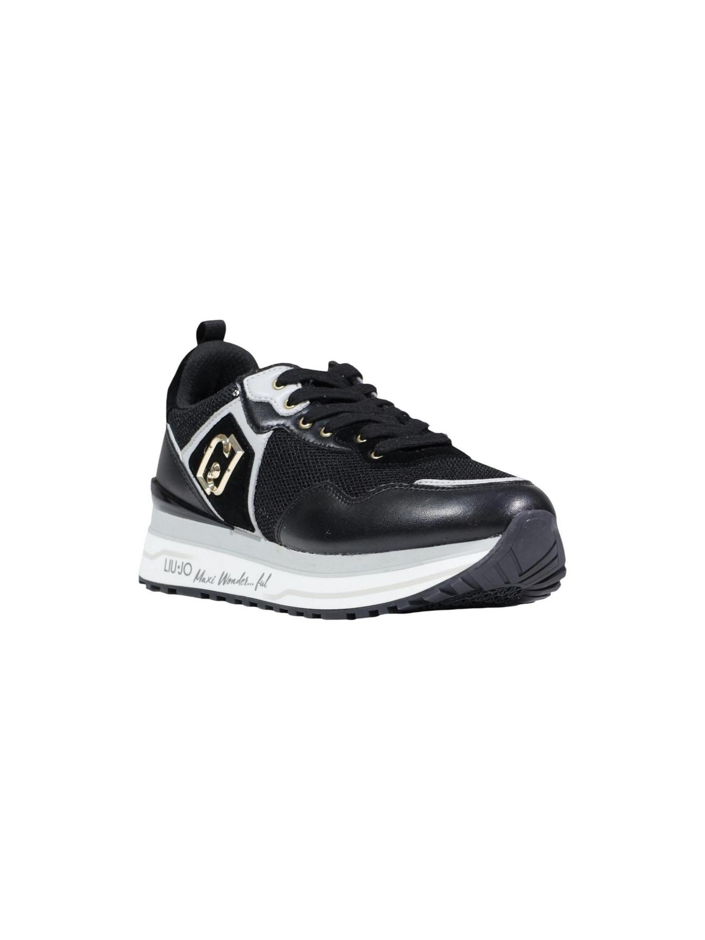 Sneaker bassa 'LIU JO MAXI WONDER 01 BA6009PX077' di Liu Jo in nero
