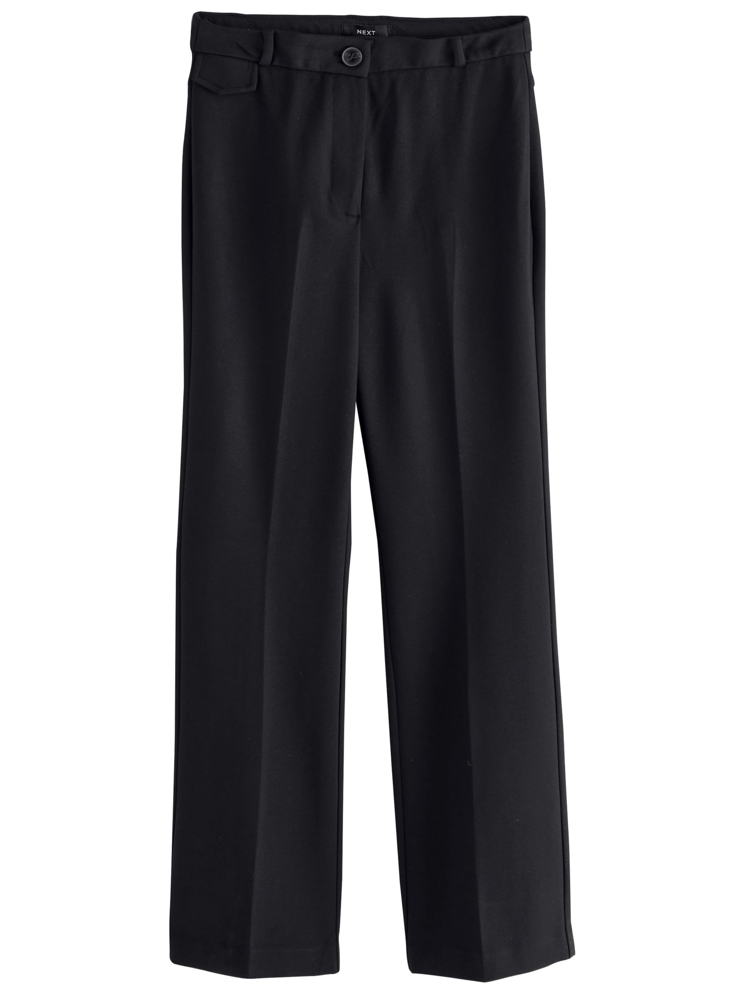 Next Regular Suorat housut värissä musta: etupuoli