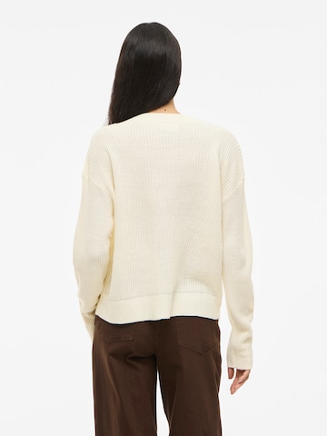 Cardigan 'VIAVELINE' VILA en blanc