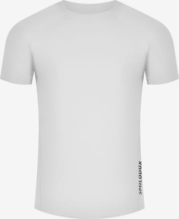 Smilodox Functioneel shirt 'William' in Grijs: voorkant