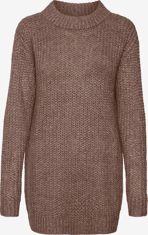 VERO MODA Sweater 'THUNDER' in Brown: front